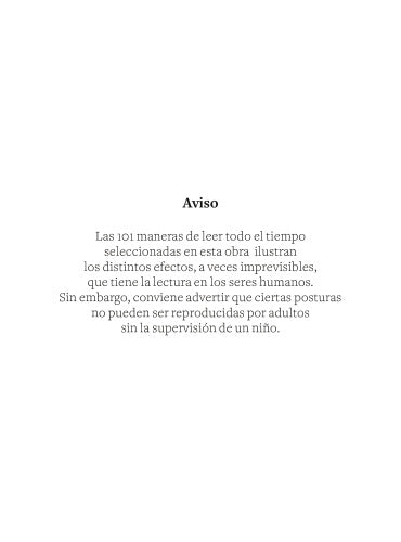 101 maneras de leer a todas horas