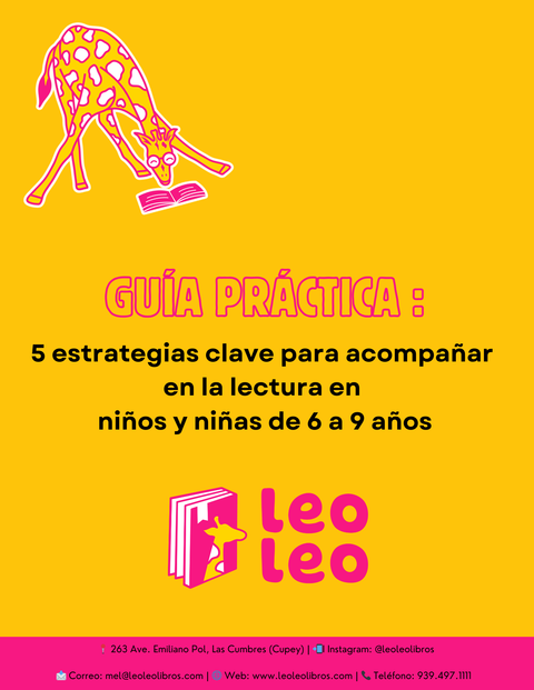 Guía para acompañar en la lectura 6 a 9 años