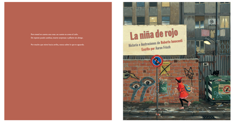 La niña de rojo