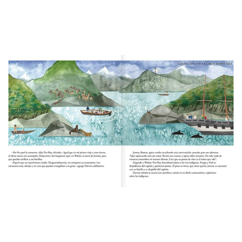 Darwin un viaje al fin del mundo - Leo Leo Libros