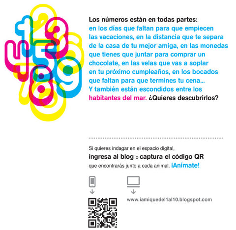 Habitantes del mar del 1 al 10 - Leo Leo Libros