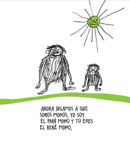 Ahora jugamos a que somos mono - Leo Leo Libros