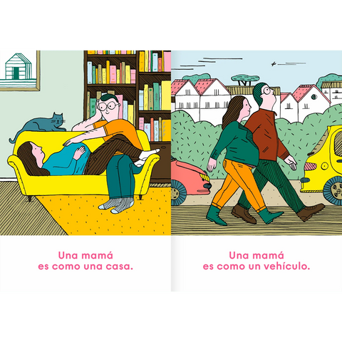 Una mamá es como una casa - Leo Leo Libros