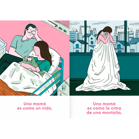 Una mamá es como una casa - Leo Leo Libros