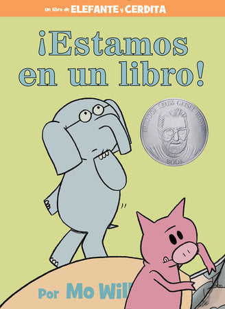 Elefante y cerdita: ¡ ¡Estamos en un libro!