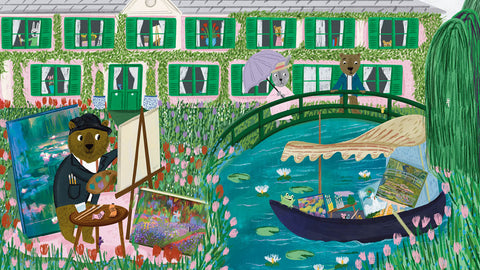 Un día con el artista