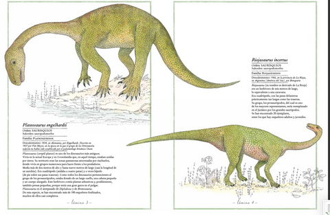 Inventario ilustrado de dinosaurios