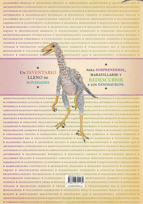 Inventario ilustrado de dinosaurios