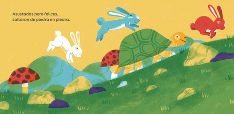 Tres conejos