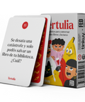 Caja del juego Tertulia, publicado por Tinkuy