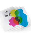 Cartas transparentes de POPS para combinar personajes y escenas