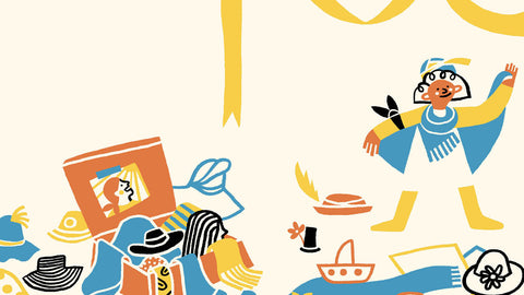 Los sombreros de la abuela