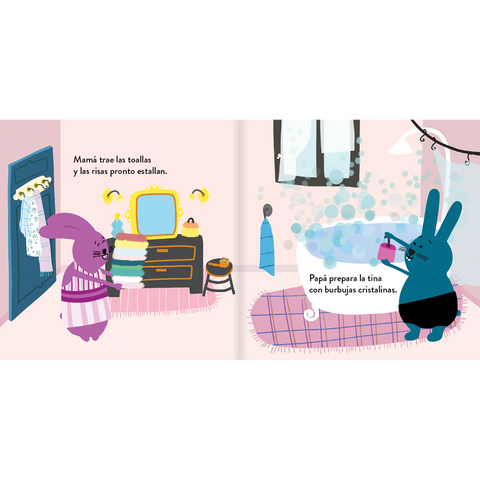 A bañarse, conejitos