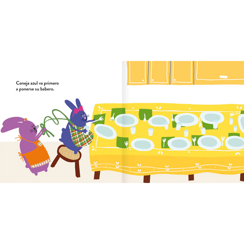 A comer, conejitos
