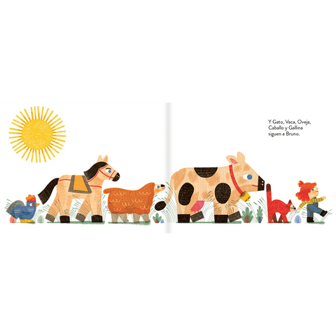 Bruno habla con los animales