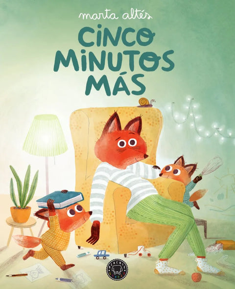 Portada de Cinco Minutos Más de Marta Altés — Blackie Books