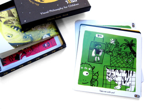 Cruelty Bites — contenido de la caja Wonder Ponder