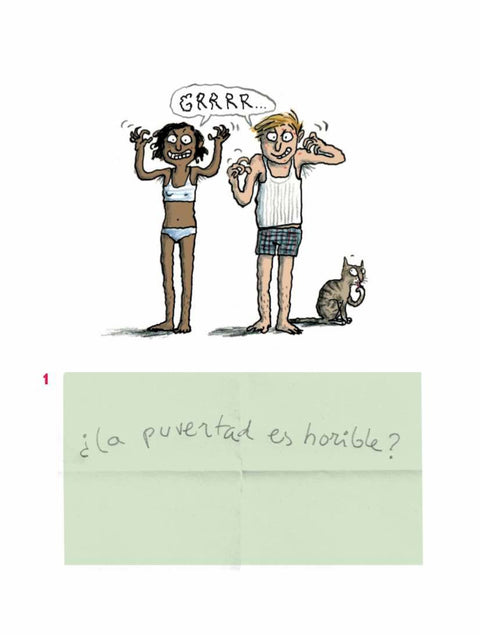 Interior de Cuéntame más cosas, ilustrado por Anke Kuhl