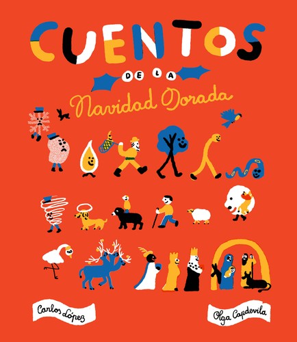 Portada de Cuentos de la Navidad dorada, de Carlos López y Olga Capdevila