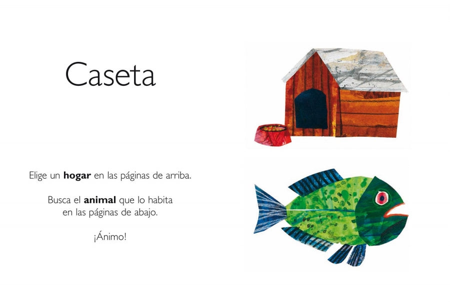 Mi primer libro de hogares animales