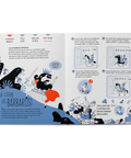 Enigmas de la historia — doble página interior ilustrada