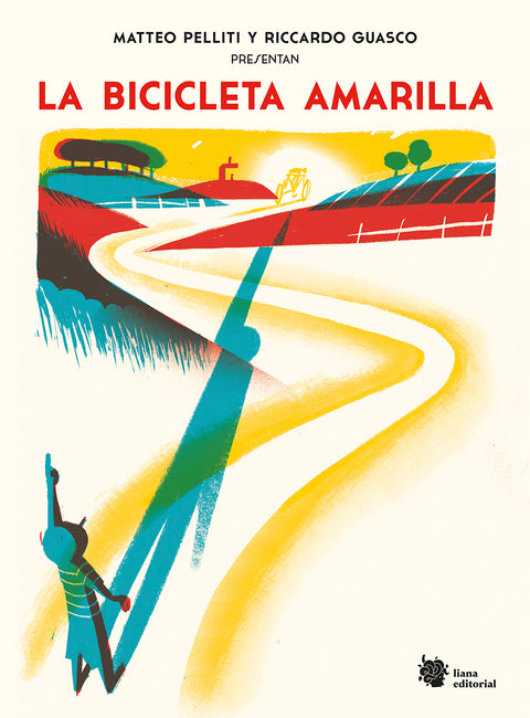Portada de La bicicleta amarilla — Liana Editorial