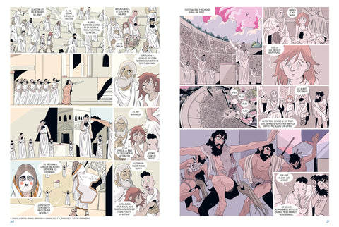 Interior de Una historia ilustrada de la danza — Liana Editorial