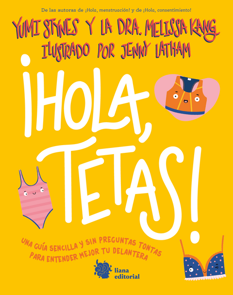 Portada de ¡Hola, tetas! — Liana Editorial