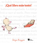 Portada de ¡Qué libro más tonto! — Liana Editorial