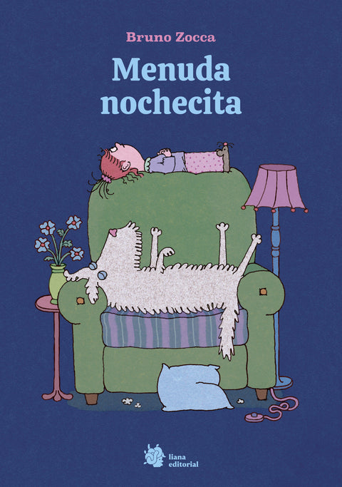Portada de Menuda nochecita, de Bruno Zocca, Liana Editorial