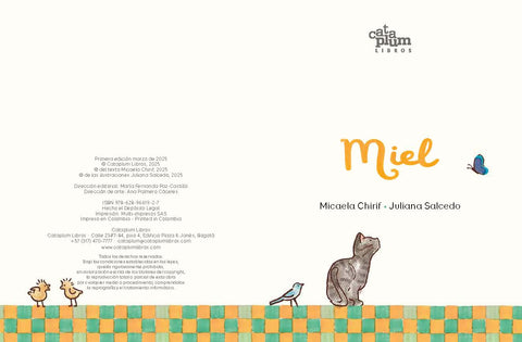 Interior de Miel — Cataplum Libros