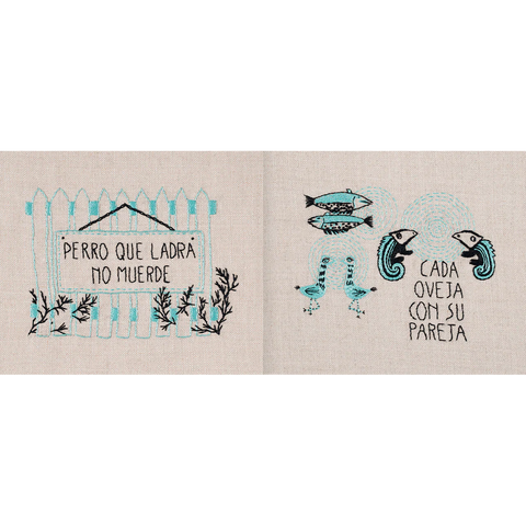 No des puntada sin hilo