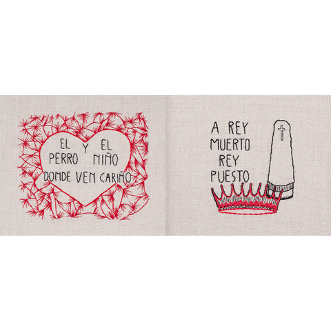 No des puntada sin hilo