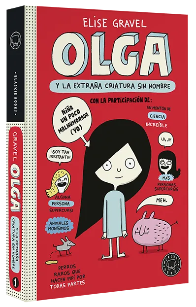 Portada de Olga y la extraña criatura sin nombre vol. 1