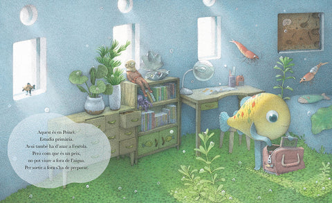 Interior de Pececito, de Mamiko Shiotani