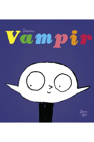 Portada de Pequeño Vampir, de Joann Sfar