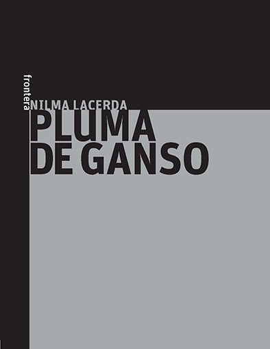 Portada de Pluma de ganso, de Nilma Lacerda