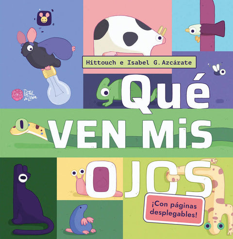 Portada de Qué ven mis ojos, de Isabel G. Azcárate e Hittouch
