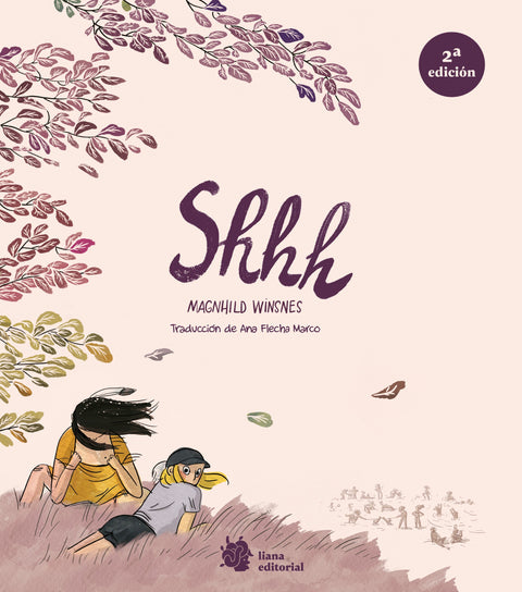 Portada de Shhh – 2ª edición, de Magnhild Winsnes, Liana Editorial