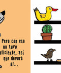 Interior de El lobo y la mosca — Takatuka