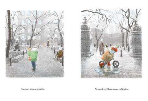 Interior de Tom y Momo, de Akiko Miyakoshi