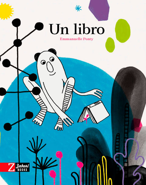 Un libro, de Emmanuelle Ponty — portada oficial Zahorí Books