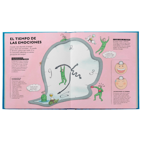 Interior de El libro del tiempo — el tiempo de las emociones