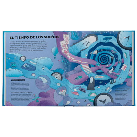 Interior de El libro del tiempo — el tiempo de los sueños