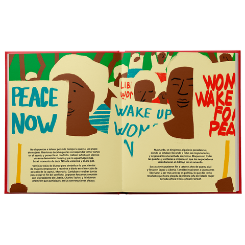 Interior de People Power — protestas que han cambiado el mundo