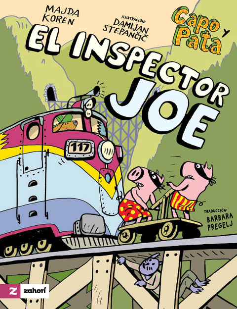 El inspector Joe, de Majda Koren y Damijan Stepančič — portada oficial Zahorí Books