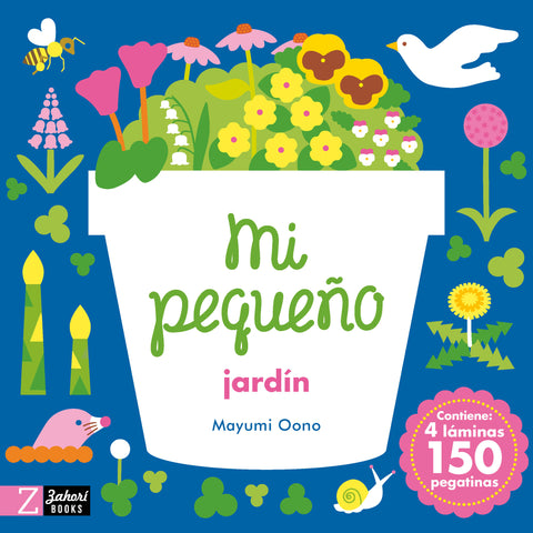 Mi pequeño jardín, de Mayumi Oono — portada oficial Zahorí Books