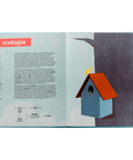 El viaje de las palabras — doble página interior sobre etimología