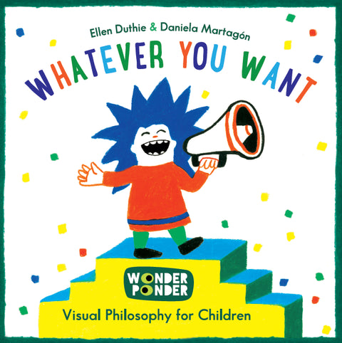 Whatever You Want, libro-juego de Wonder Ponder — portada