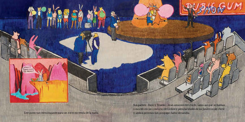 Interior de El zorro Chuleta y el hilo de chicle — Cataplum Libros